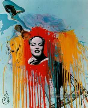 サルバドール・ダリ Painting - ダリの願いでフィリップ・ハルスマンが制作した 有名な毛沢東マリリンのセルフポートレート・フォトモンタージュ サルバドール・ダリ